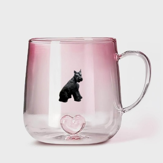 Discover Giant Schnauzer Gradient Glass Mugs