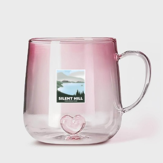 Discover Silent Hill - Your Special Place - Silent Hill - Gradient Glass Mugs