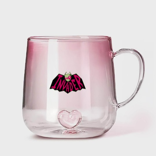 Discover INVADER - Invader Zim - Gradient Glass Mugs