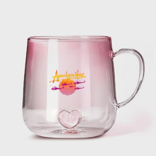 Discover RETRO APOCALYPSE NOW - Apocalypse Now - Gradient Glass Mugs