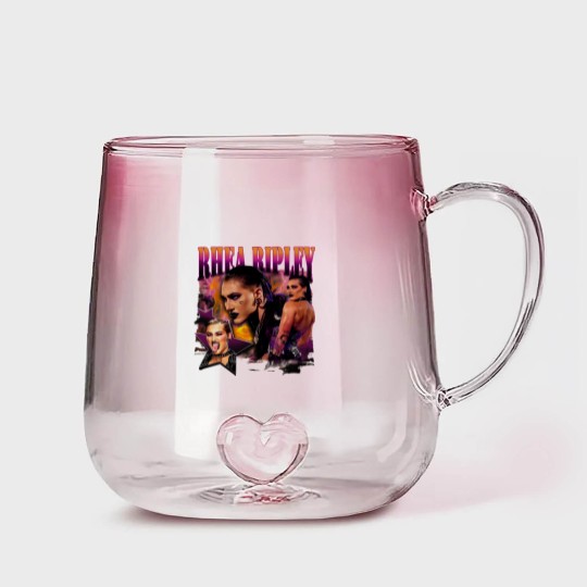 Discover Rhea Ripley  vintage Rhea Ripley Gradient Glass Mugs style Gradient Glass Mugs great gift