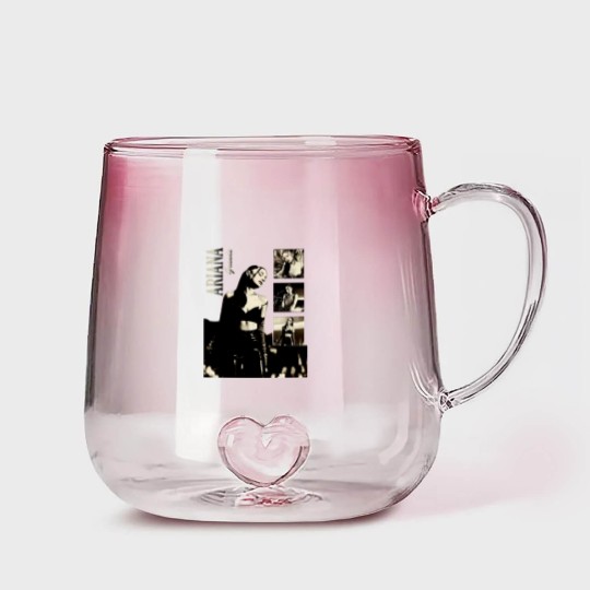 Discover Ariana American Singer Gradient Glass Mugs, Yours Truly Ariana, Ariana cloud, Ariana Gradient Glass Mugs