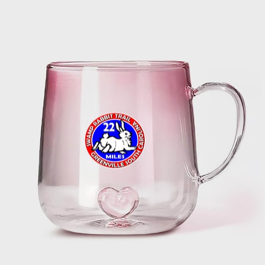 Discover Swamp Rabbit Trail from Greenville to Travelers Rest, SC 22 mile Classic(3) Gradient Glass Mugs