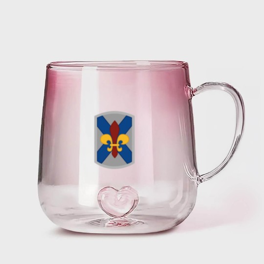 Discover 256th Infantry Gradient Glass Mugs
