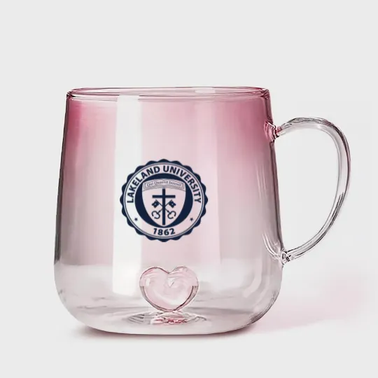 Discover Lakeland University Gradient Glass Mugs