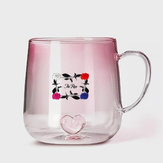Discover The Rose Kpop Band Gradient Glass Mugs