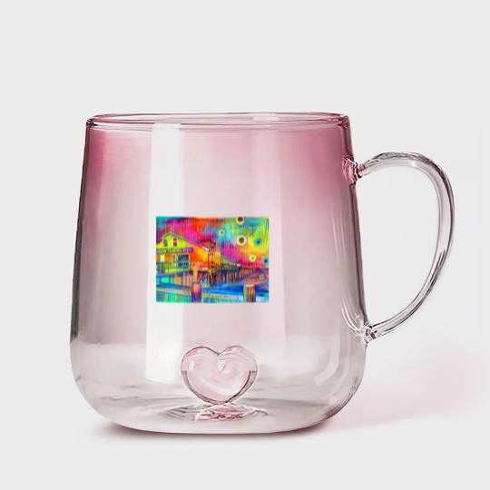 Discover Avalon Pier Long Gradient Glass Mugs