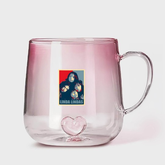 Discover The Linda Lindas Hope Gradient Glass Mugs