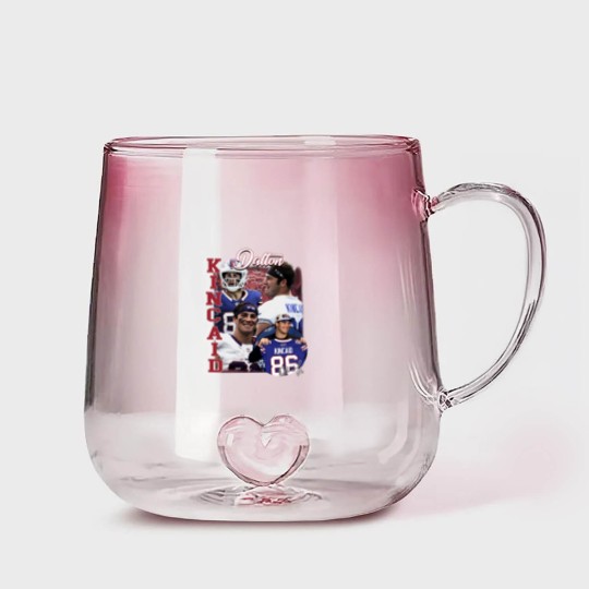 Discover Vintage Dalton Kincaid Gradient Glass Mugs, Football Gradient Glass Mugs, Classic 90s Graphic Gradient Glass Mugs