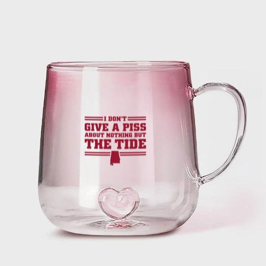 Discover I Don't Give A Piss About Nothing But The Tide Albm Football 1 Gradient Glass Mugs