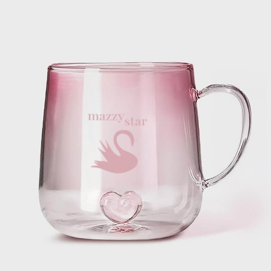 Discover Vintage Mazzy Star Aesthetic Gradient Glass Mugs, Vtg Mazzy Star Minimalist