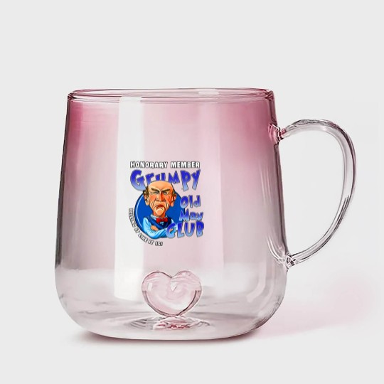 Discover Je.ff Dunham Memes Gru.mpy Old Man Club Gradient Glass Mugs