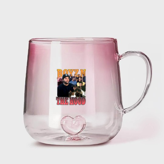 Discover Boyz n the Hood Ice Cube Rap Gradient Glass Mugs Movie Vintage Style Gradient Glass Mugs NWA Gradient Glass Mugs