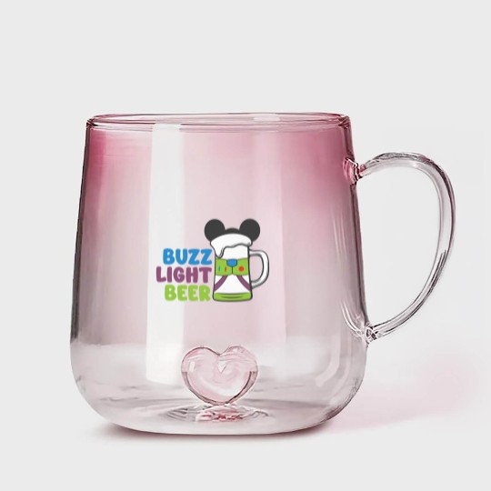Discover Buzz Light Beer Unisex Jersey Short Sleeve Gradient Glass Mugs