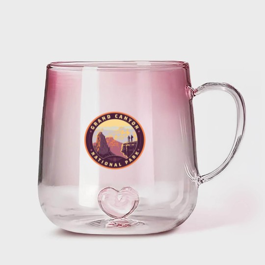 Discover Grand Canyon National Park Gradient Glass Mugs