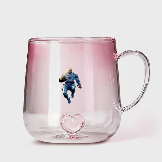 Discover Invincible Conquest Gradient Glass Mugs, Unisex Graphic Gradient Glass Mugs