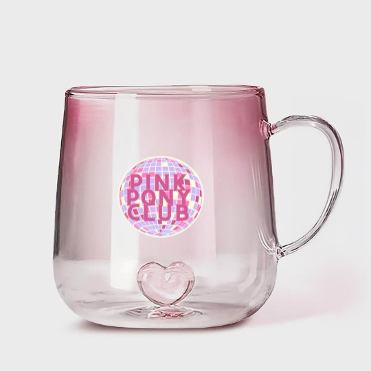 Discover Pink Pony Club Disco Gradient Glass Mugs