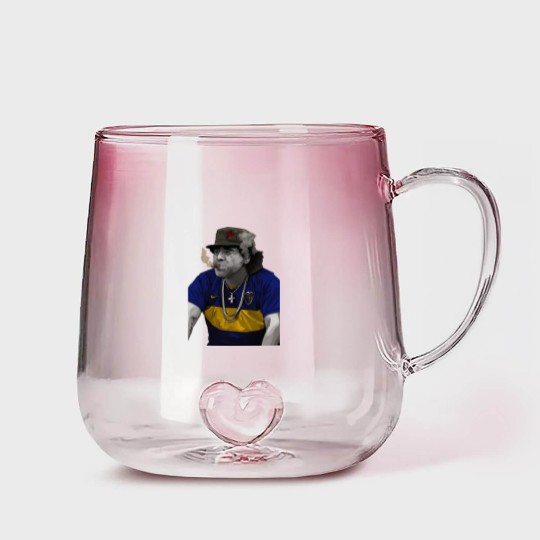 Discover Maradona , Maradona Gradient Glass Mugs, Life is Life