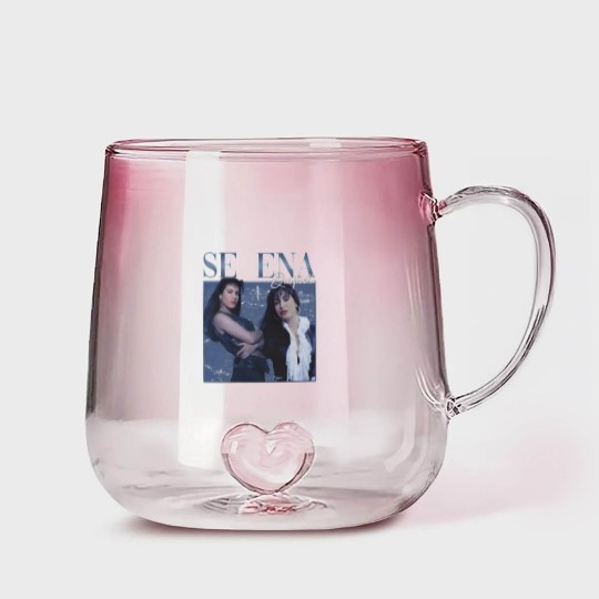 Discover Vintage 90s Selena Quintanilla Gradient Glass Mugs - Unisex Design