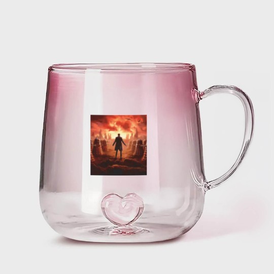 Discover Doctor Who 60th Anniversary Dalek Invasion Gradient Glass Mugs