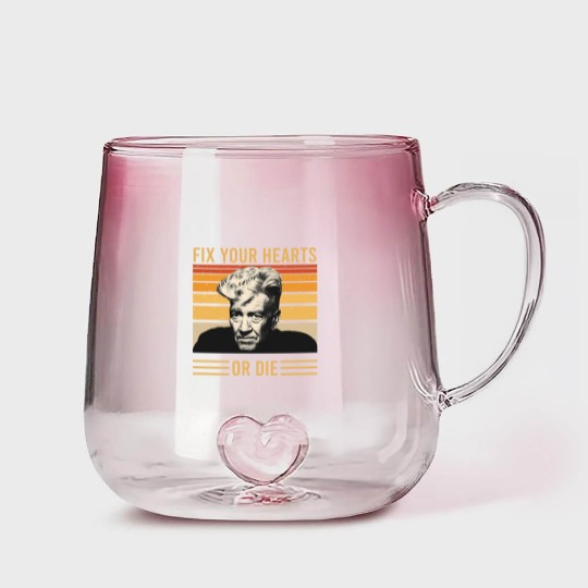 Discover Fix Your Hearts or Die - Fix Your Hearts Or Die - Gradient Glass Mugs