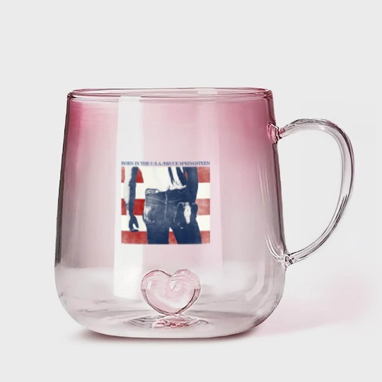Discover Vintage Bruce Springsteen Gradient Glass Mugs, Bruce Springsteen Gradient Glass Mugs