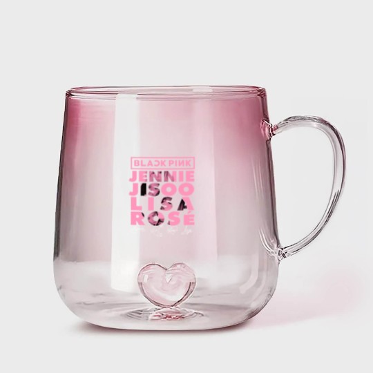 Discover Blackpink world tour 2025 Gradient Glass Mugs
