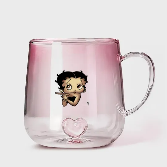 Discover Betty Boops 90s Gradient Glass Mugs