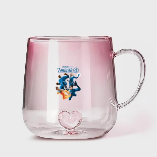 Discover Fantastic Four Fan Gradient Glass Mugs  Superhero Team Gradient Glass Mugs, Superhero Inspired Gradient Glass Mugs