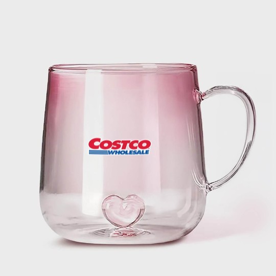 Discover Costco Wholesale Gradient Glass Mugs Heavy Cotton Gradient Glass Mugs Logo Merch Gift Apparel Shopping Gear