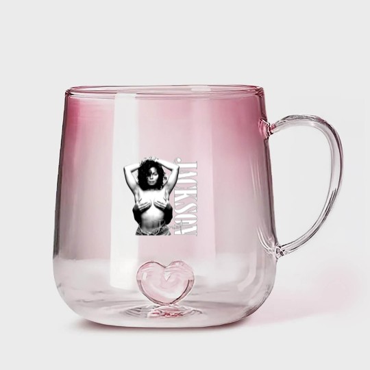Discover Janet Jackson Concert Tour Gradient Glass Mugs, Vintage Janet Jackson Gradient Glass Mugs