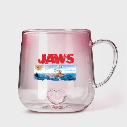 Discover Jaws Amity Island Movie Gradient Glass Mugs