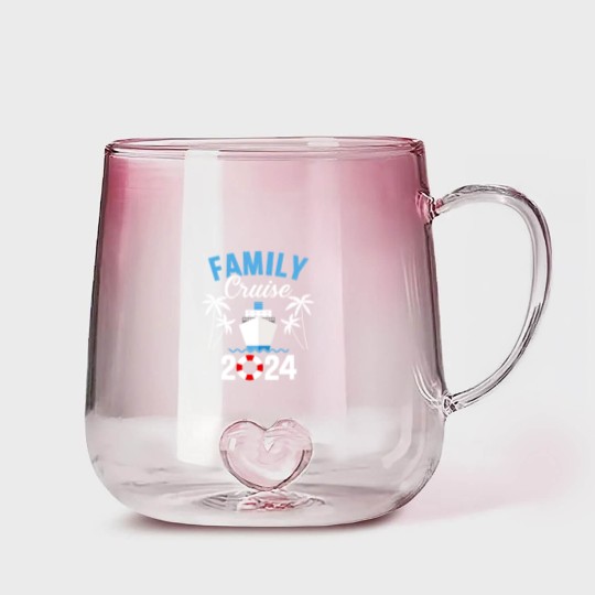Discover Family cruise 2023 for cruising ship vacation Gradient Glass Mugs