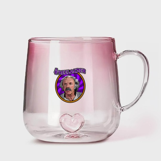 Discover Grandpa Joe Is The Og Freeloader Sticker Gradient Glass Mugs