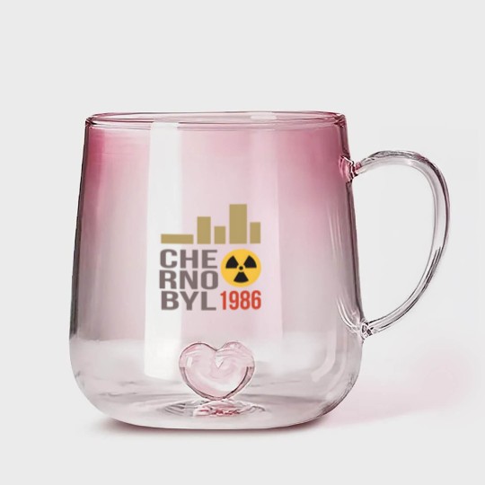Discover Chernobyl 1986 Gradient Glass Mugs