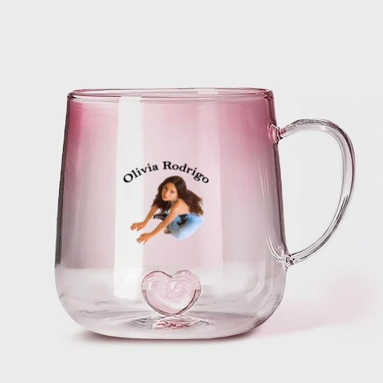 Discover Olivia Rodrigo - Olivia Rodrigo Gradient Glass Mugs