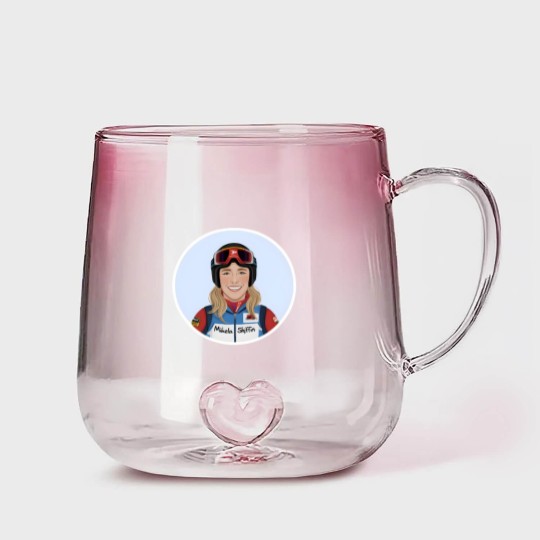 Discover mikaela shiffrin Gradient Glass Mugs