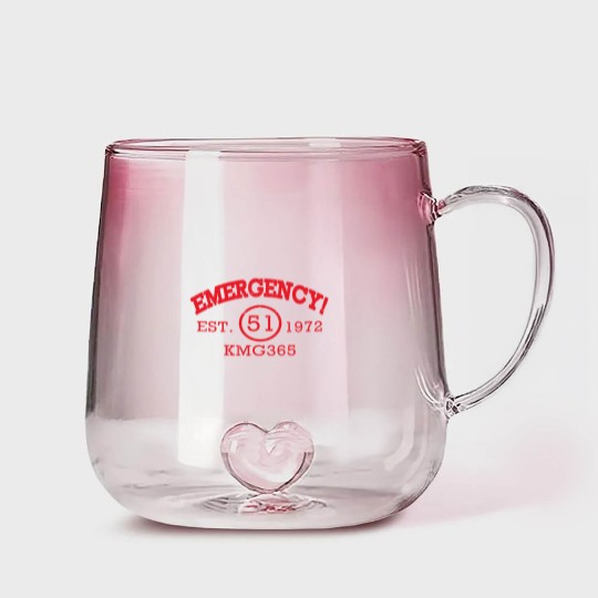 Discover Emergency Est 1972 KMG365 Gradient Glass Mugs