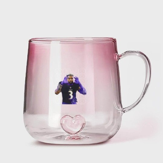 Discover OBJ Ravens Gradient Glass Mugs Odell Beckham Jr Gradient Glass Mugs Ravens Gradient Glass Mugs