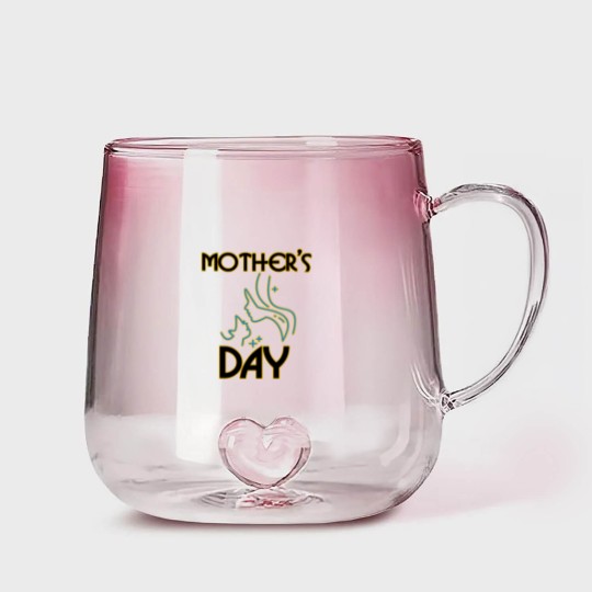 Discover mother day Gradient Glass Mugs