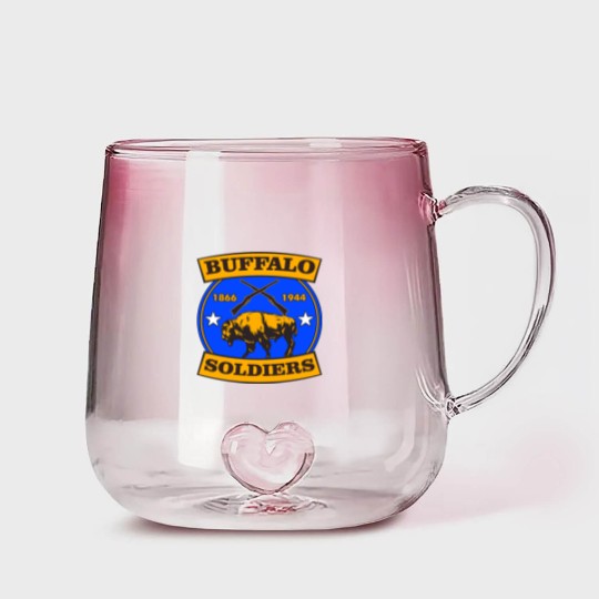 Discover BUFFALO SOLDIERS Gradient Glass Mugs