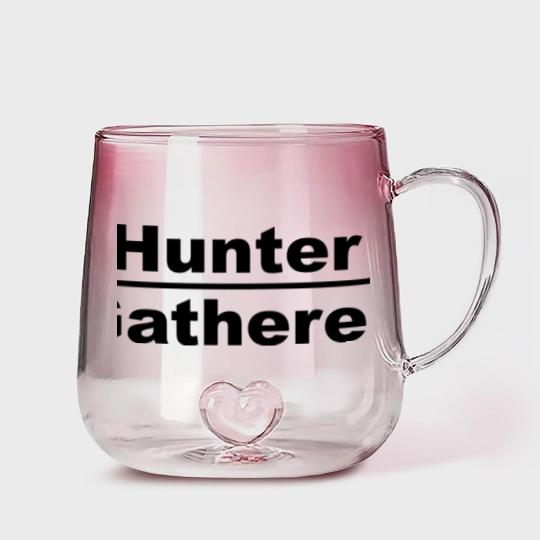 Discover Hunter Gatherer v3 Gradient Glass Mugs