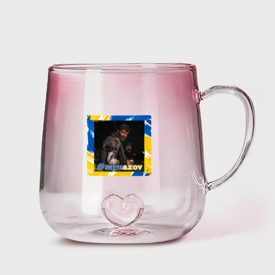 Discover azov ukraine Gradient Glass Mugs