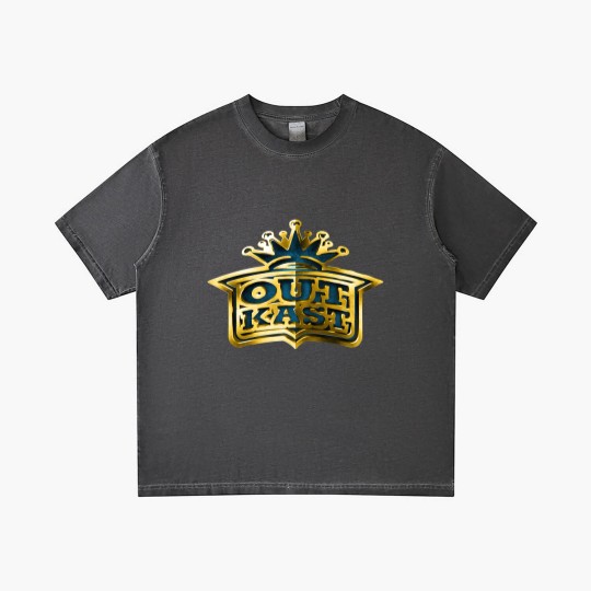 Discover Outkast Gradient T Shirts - Gold Logo