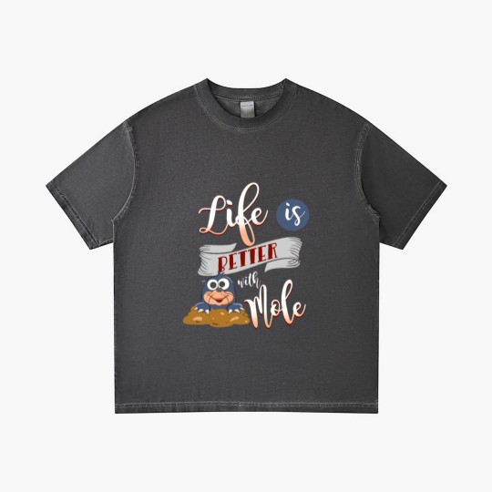 Discover Life is better with a Mole Moles Gradient T Shirts