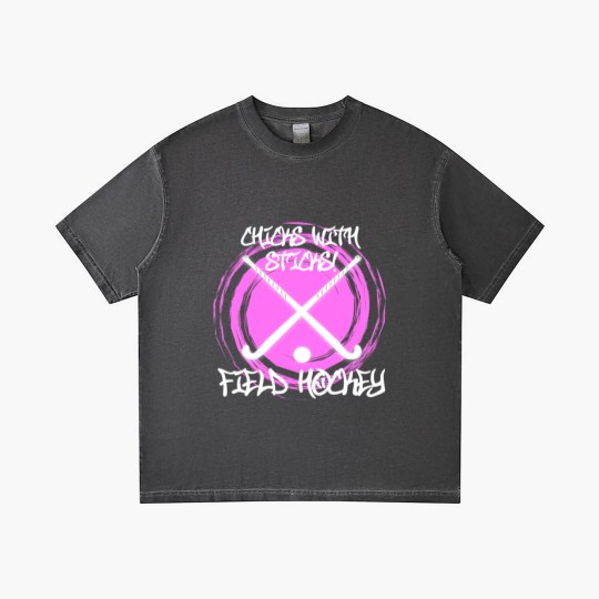 Discover Chicks with Sticks Field Hockey Gradient T Shirts