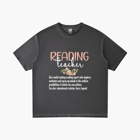Discover Reading Teacher Definition Book Reading Specialist Gradient T Shirts