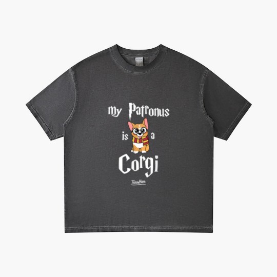 Discover My Patronus Is A Corgi Funny Corgi Novelty Cute C Gradient T Shirts