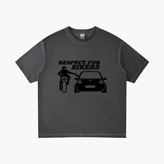 Discover Respect for bikers Gradient T Shirts