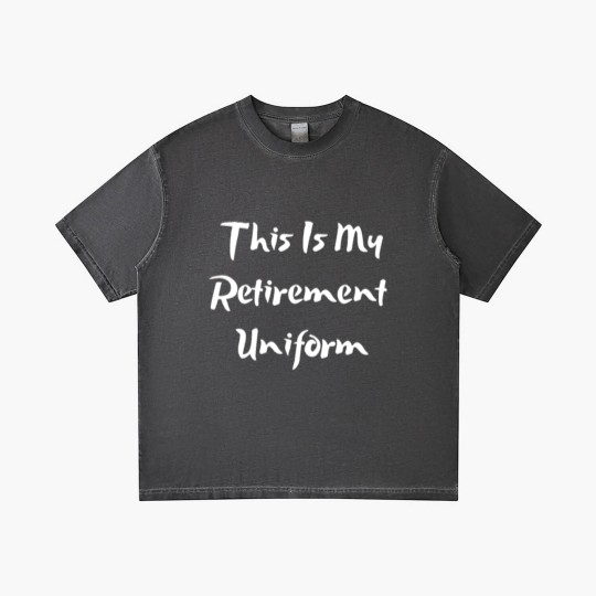 Discover This Is My Retirement Uniform Gradient T Shirts